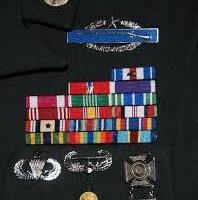 What does the various Badges in the US military uniforms mean?Every representative of a skill!