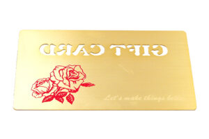 Plastic VIP card