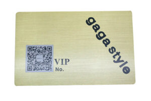 Plastic VIP card
