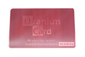 Plastic VIP card