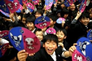Japan has donated mobile phones to the country, only for the production of 2020 Olympic medals!
