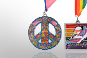 Medal Glass Paint Process Show Case