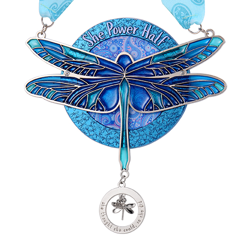 How to design a marathon medal with dragonfly? news 图1张