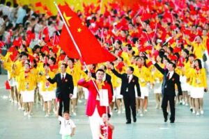 What are the production materials of the Olympic medal?