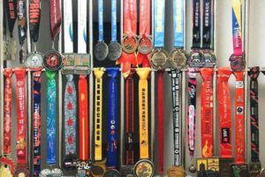 How to store the hard-working marathon medal?