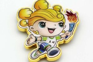 What is the difference between the badge patch process and the paint process?