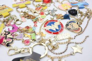 Movie peripheral key chain customization
