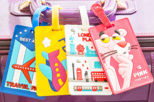PVC luggage label customization