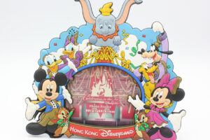 Customized photo frame around Disneyland