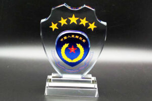 Army crystal ornaments