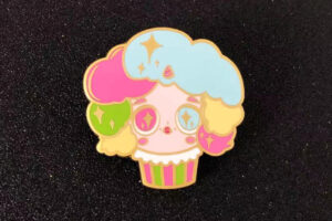 Creative and colorful brooch