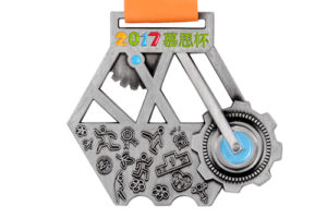 Moose Cup mountain bike race medal