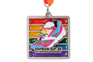 Rainbow Run medal