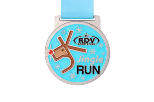 Christmas Mini Run medal