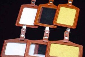 Leather card case 012