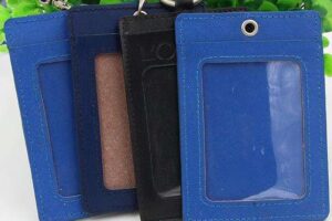 Leather card case 010
