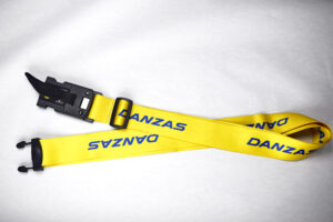 Lanyard, lanyard manufacturing process