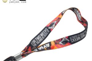 Custom woven wristband