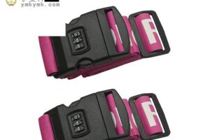 Custom luggage strapping belt