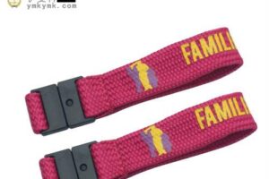 Hollow silk screen wrist strap