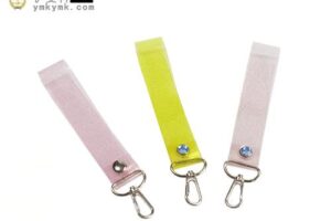 PVC soft plastic key chain