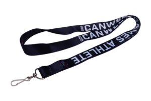 Heat transfer printing lanyard