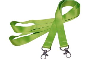 Heat transfer printing lanyard