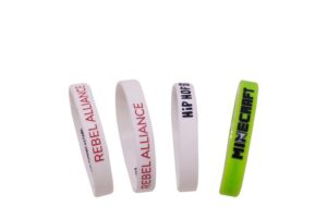 The silicone bracelet
