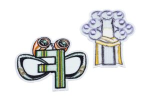 The embroidery label