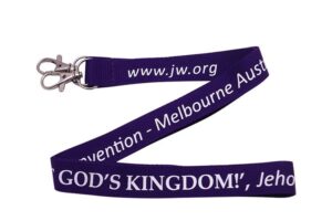 Screen printing hang rope