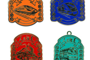 People’s railway badge in custom design