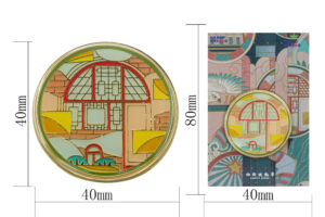 Antique badge in custom design