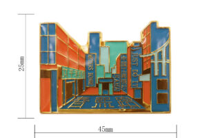 Chunxi Road badge in custom design