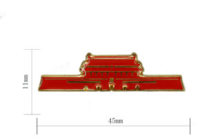 Tian ‘anmen emblem in custom design