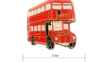 Tram badge in custom design