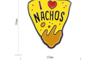 Yellow food badge in Custom Design