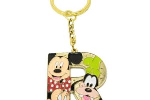 Key chain metal badge in custom design
