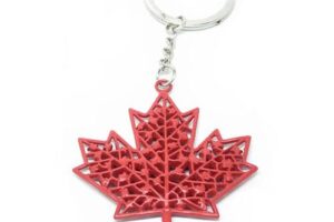 Key chain sparkle badge custom in custom design