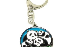 Key chain badge customized in custom design