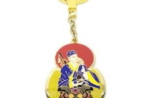 Custom badge key chain in custom design