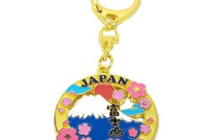 Key chain badge in custom design