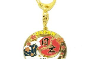 Key chain color badge in custom design