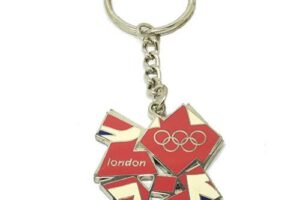 Key chain badge customized in custom design