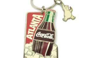 Key chain custom made badge in custom design