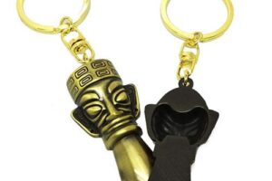 Key chain custom blazed badge in custom design