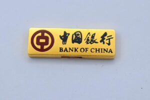 Metal signs in custom design