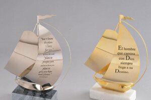 Metal decoration in custom design