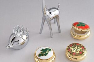 Metal decoration in custom design