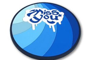 PVC coasters in Custom design