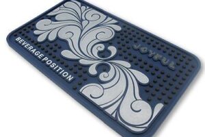 PVC coasters in Custom design